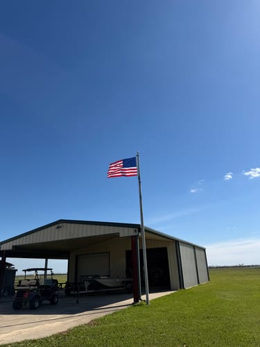 Customer photo review of 4' x 6' American Flag