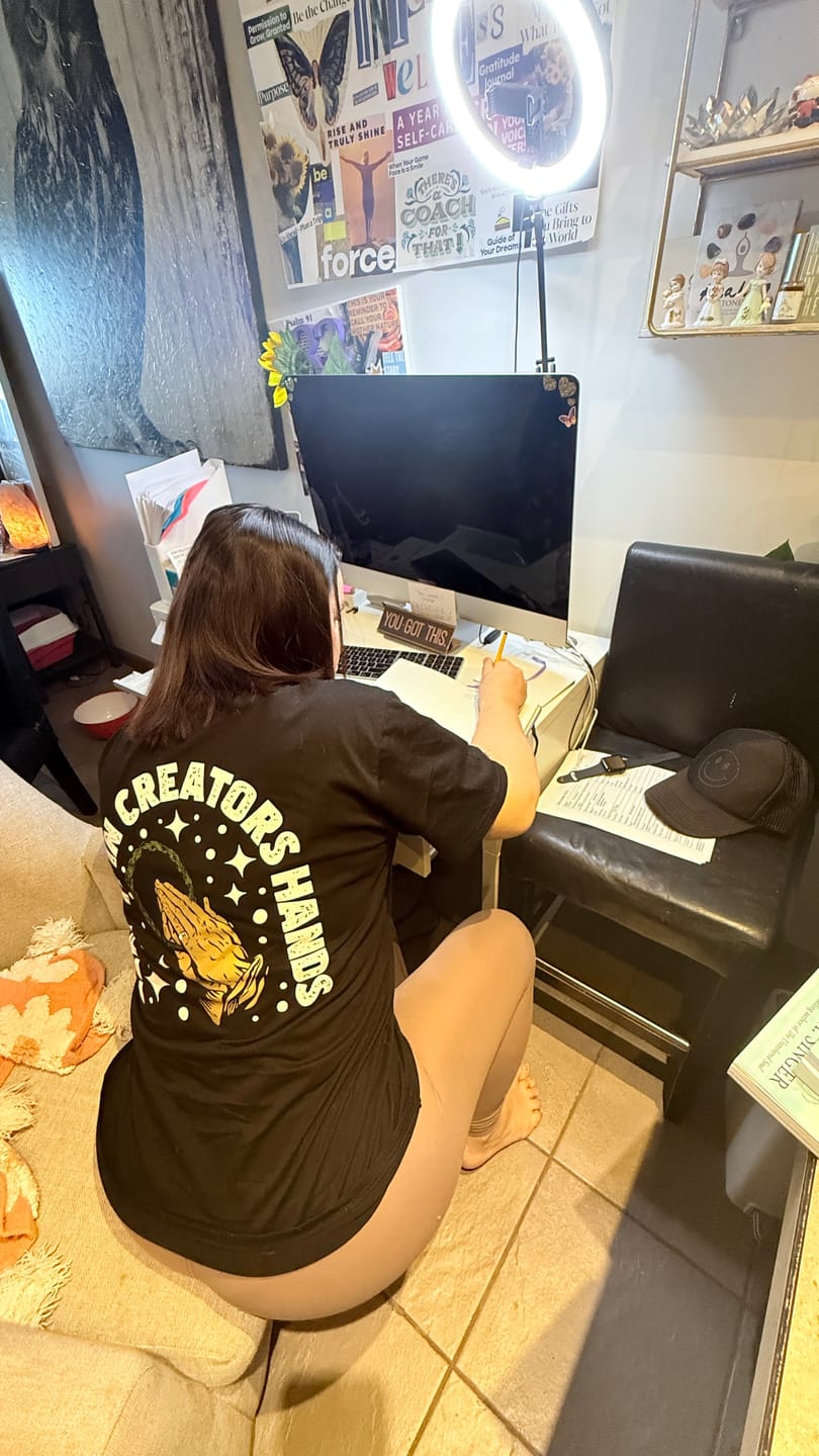 Customer photo review of Creator's Hands Tee