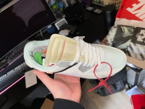 Customer photo review of Off-White x AM90 'Ice'