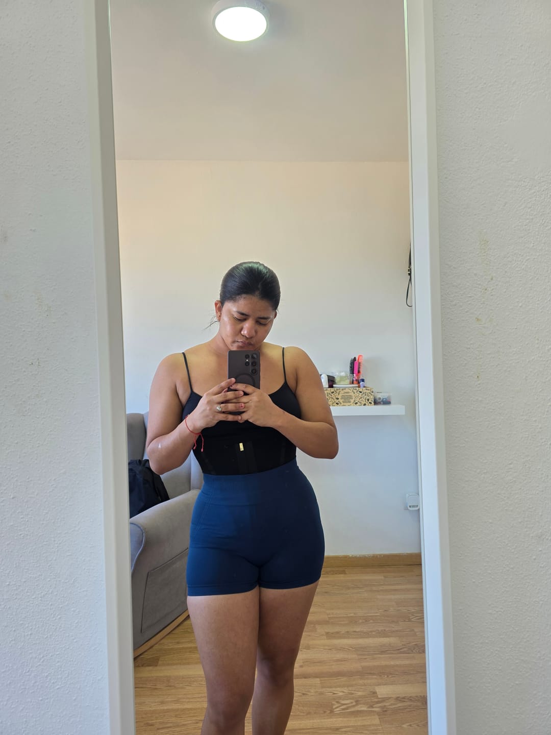 Customer photo review of FAJA RELOJ DE ARENA FITNESS POSTQUIRURGICA POST PARTO NEGRO