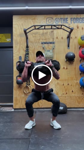 Customer video review of Training Sandbag