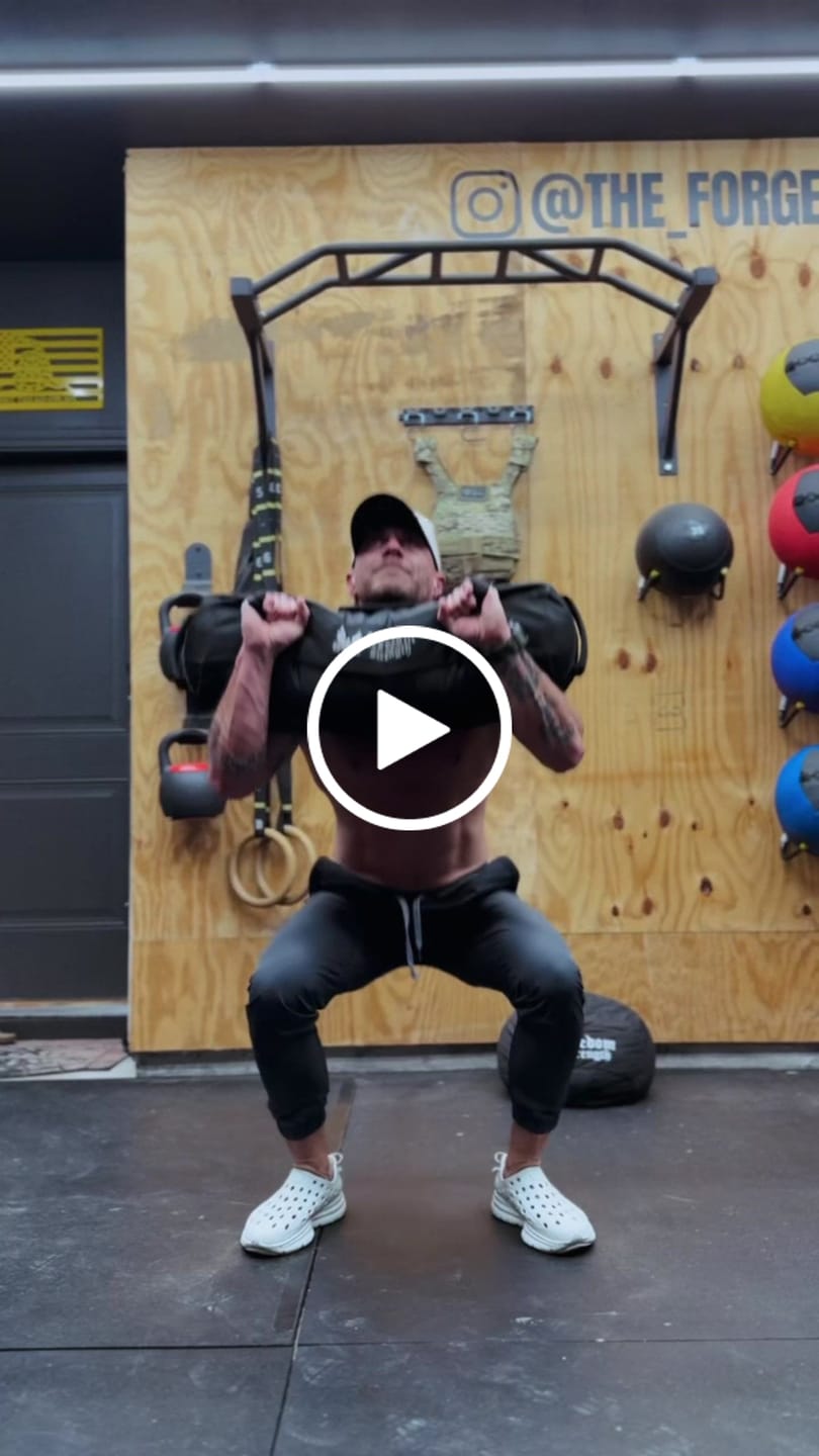Customer video review of Training Sandbag