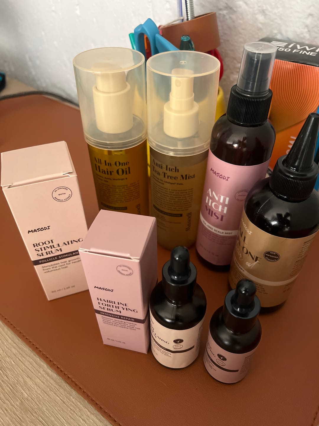 Customer photo review of Scalp Serum Set - Minoxidil
