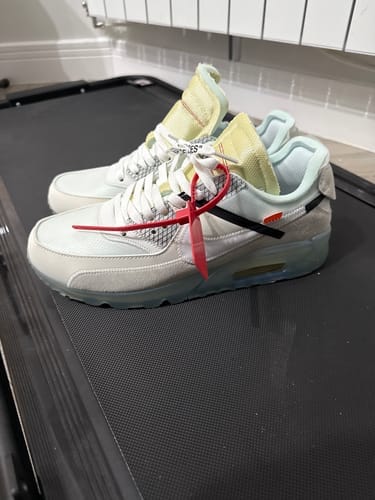 Customer photo review of Off-White x AM90 'Ice'