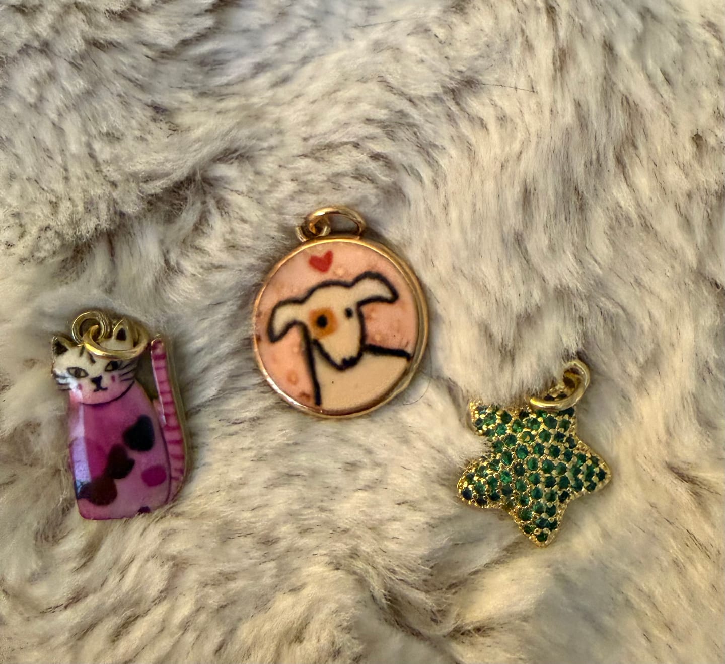 Customer photo review of 3 CHARM BUNDLE - Pick Your Charms TT LIVE