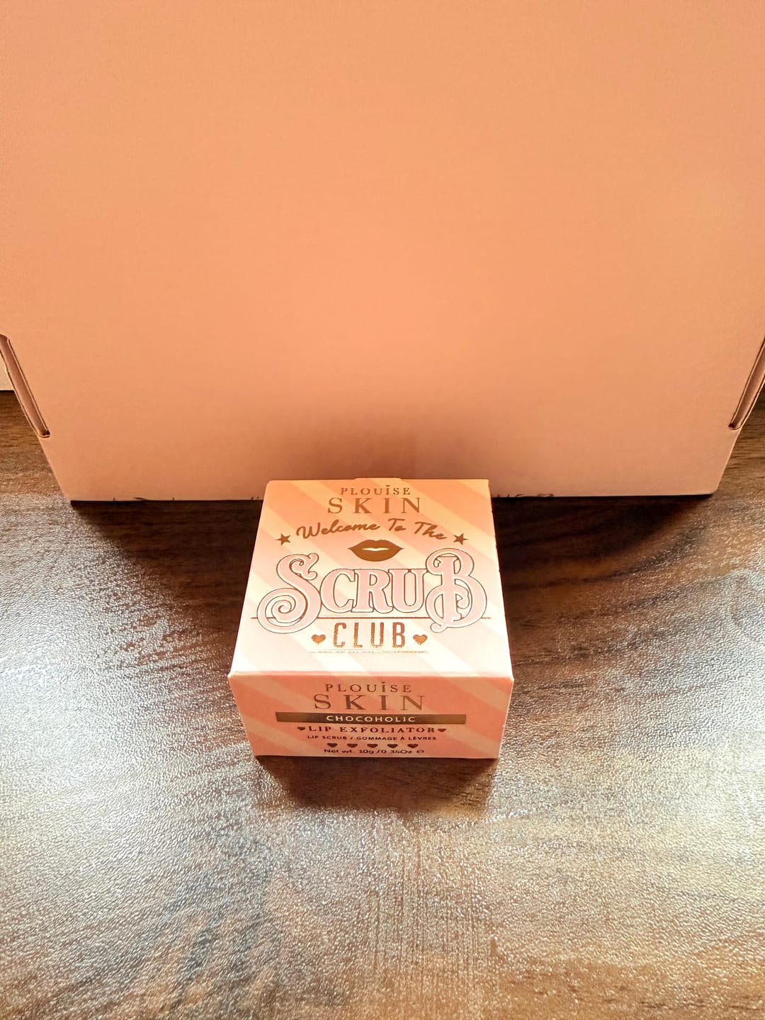 Customer photo review of P. Louise Exfoliator Lip Scrub