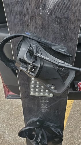 Customer photo review of Push Button Quick Release for Step On® Bindings