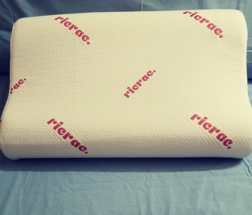 Customer photo review of Wavy Memory Foam Pillow