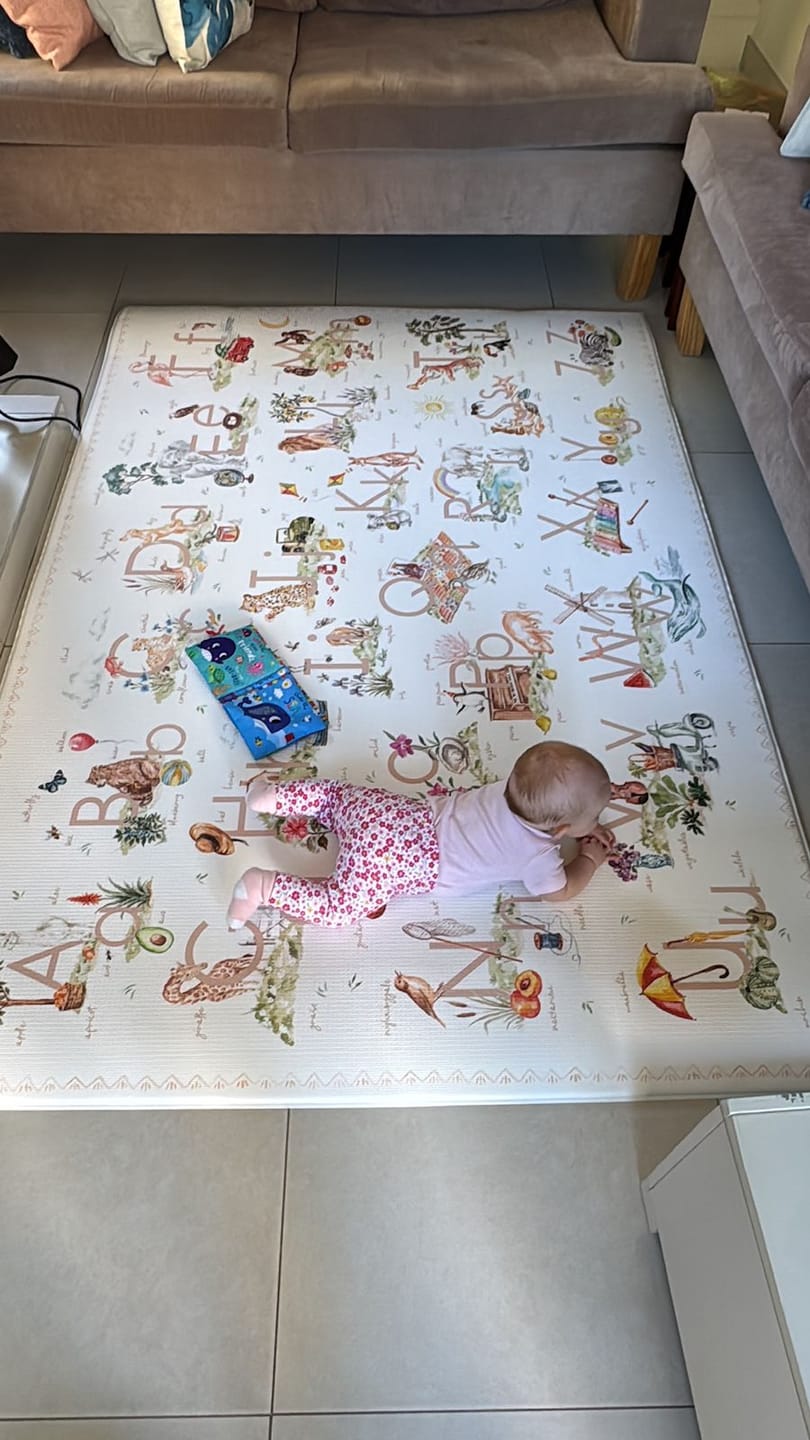 Customer photo review of ABC Storybook (Blush)/ Heirloom