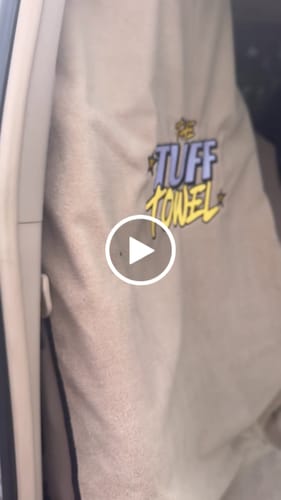 Customer video review of Waterproof Car Towel Seat Cover - The OG