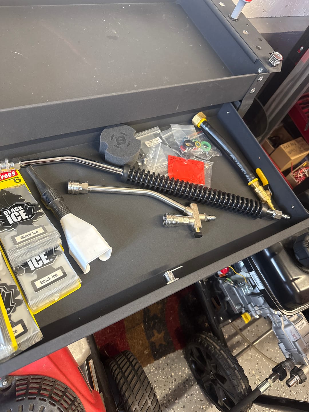 Customer photo review of Rinsing Extension Wand
