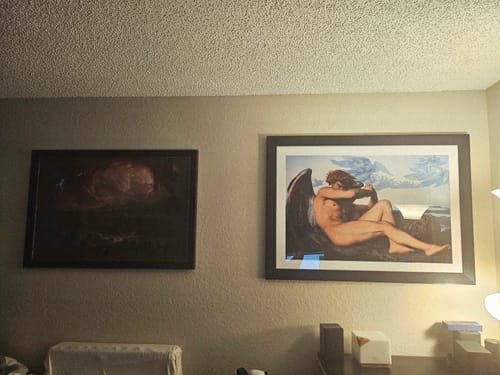 Customer photo review of The Fallen Angel | Alexandre Cabanel | 1847