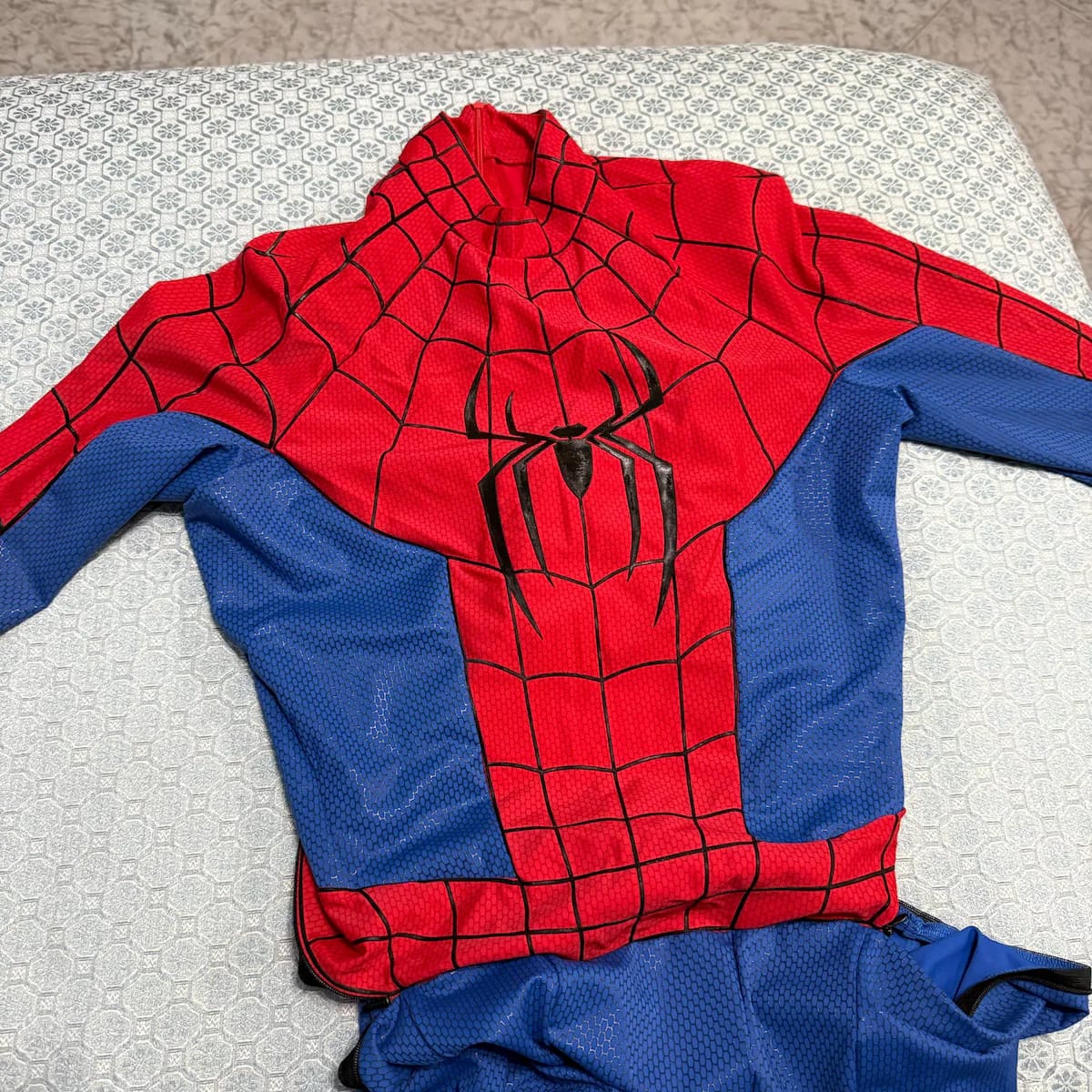Customer photo review of Spider-Man: Brand New Day (2026) Costume (Made Of Silicone) (Cosplay Grade)