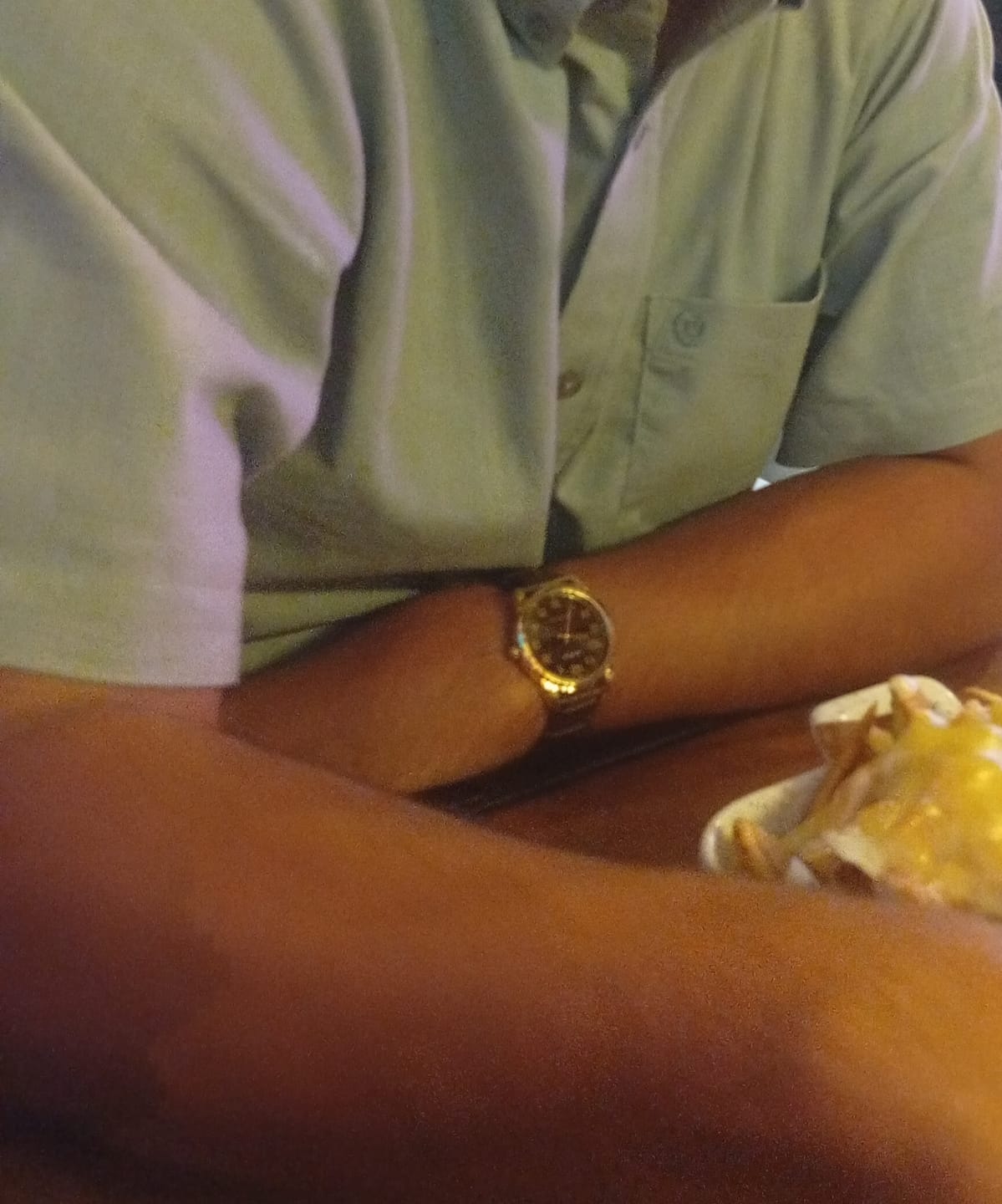 Customer photo review of Reloj Casio Análogo MTP-V001GL-1BUDF Negro Correa de Cuero