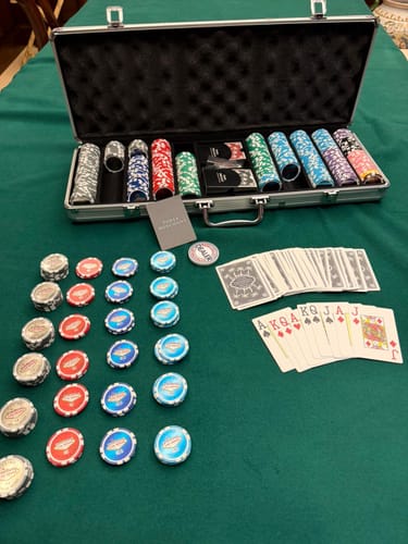 Customer photo review of Poker Case Aluminium Classic 500