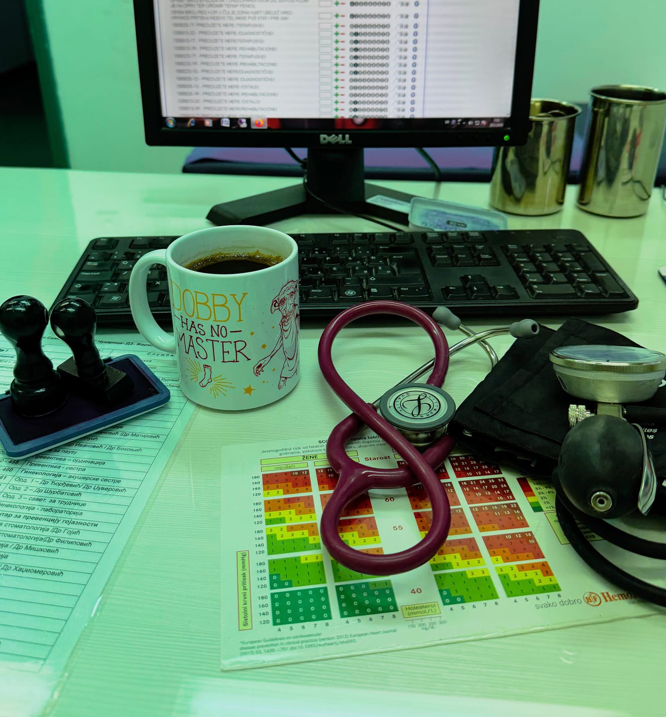 Customer photo review of Littmann Classic III Monitoring Stethoscope: Raspberry 5648