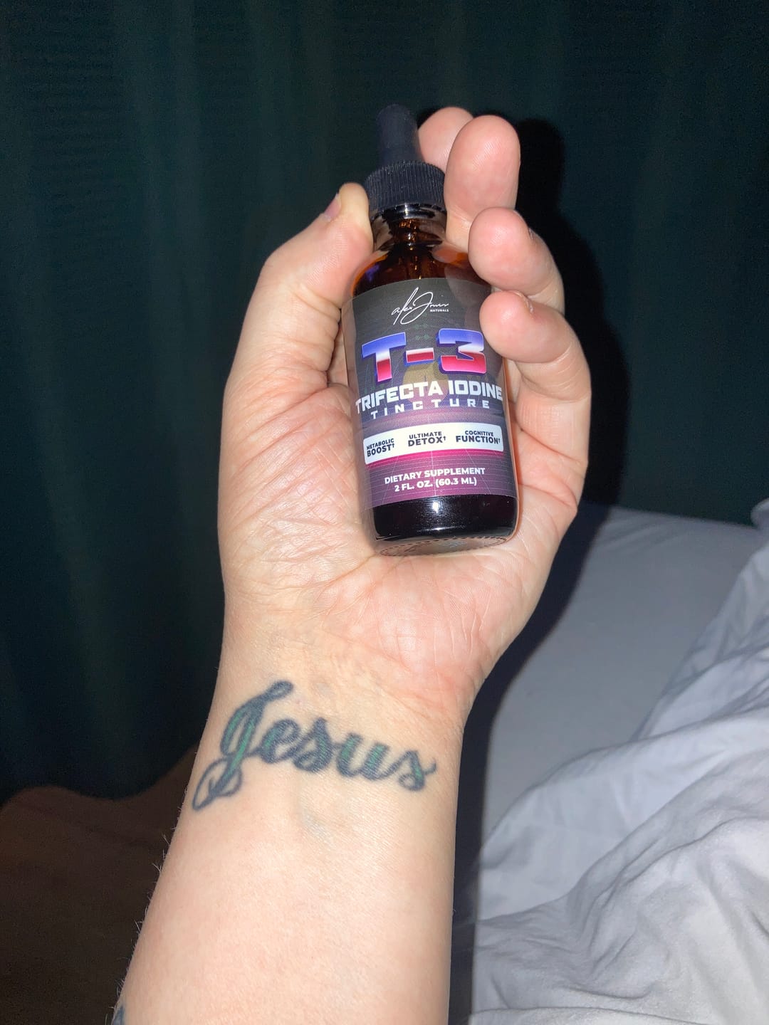 Customer photo review of T-3 Trifecta Iodine Tincture (90 Servings)