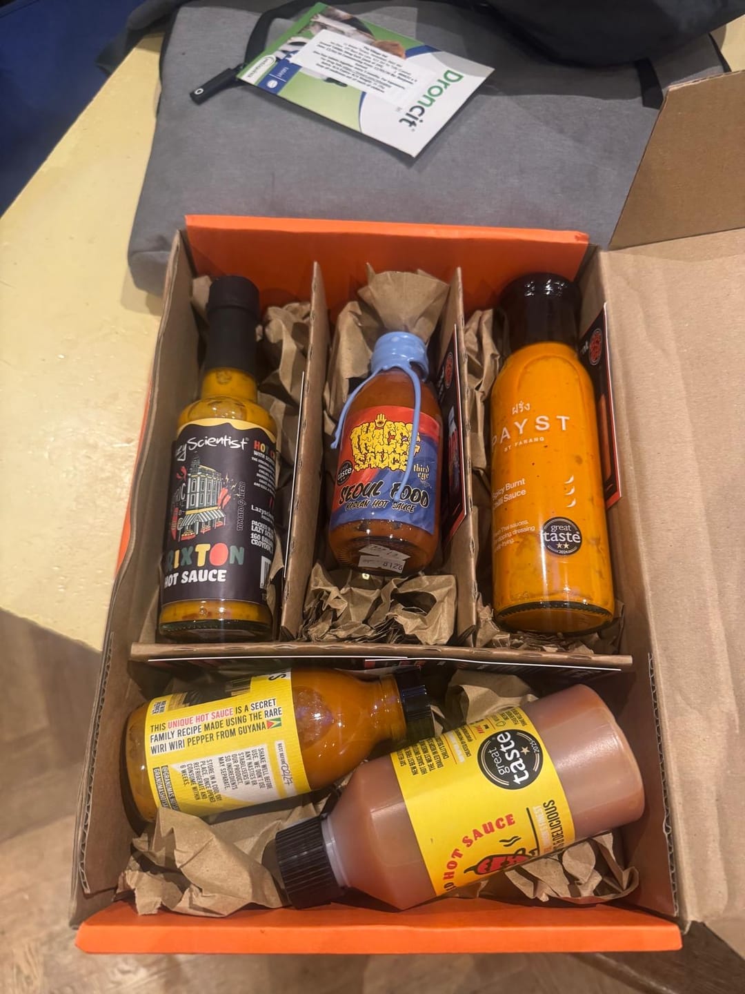 Customer photo review of Hot Sauce Royalty Bundle
