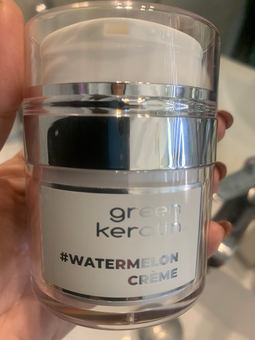 Customer photo review of Watermelon Super Glow – Crème pour le visage, Original