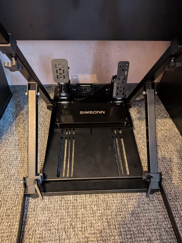 Customer photo review of Simsonn Plus X Racing Simulation Pedal with Haptic Reactor Optional