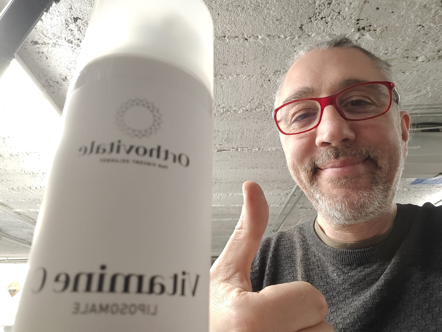 Customer photo review of Vitamine C Liposomale qualité supérieure
