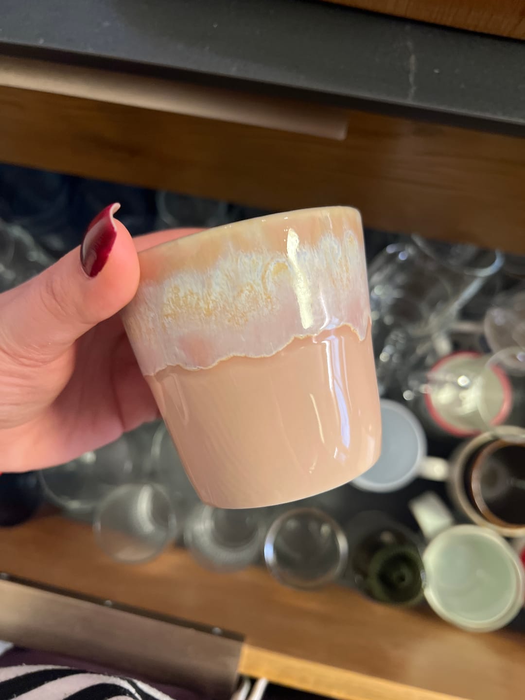 Customer photo review of כוס קפוצ'ינו - סדרת ים