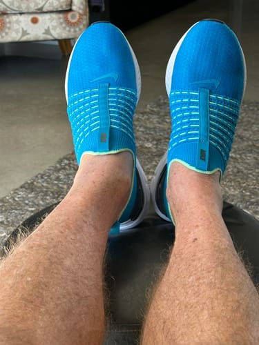 Customer photo review of Nike React Phantom Run Flyknit 2 Blue Orbit