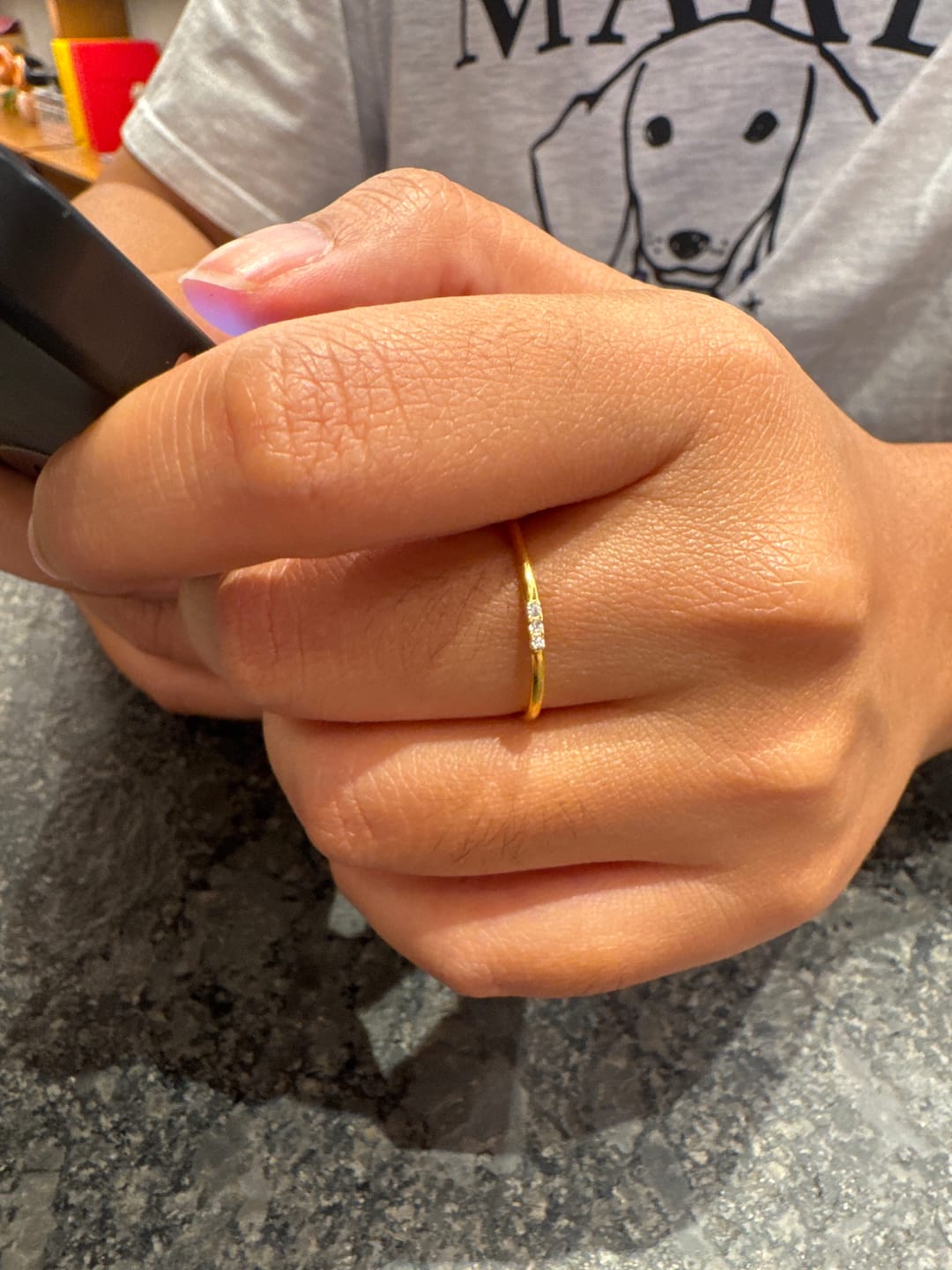Customer photo review of Twinkle Ring
