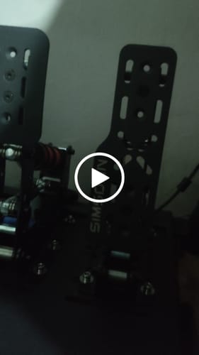 Customer video review of Simsonn Plus X Racing Simulation Pedal with Haptic Reactor Optional
