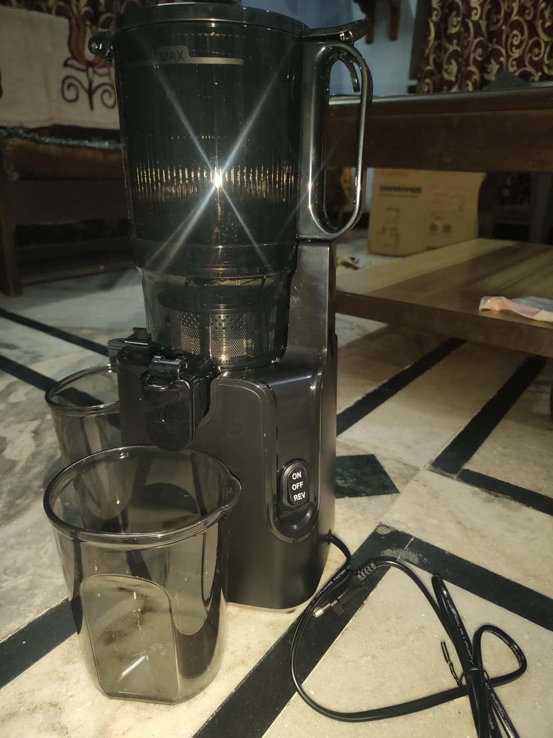 Customer photo review of Dripdrop Pro Cold Press Juicer