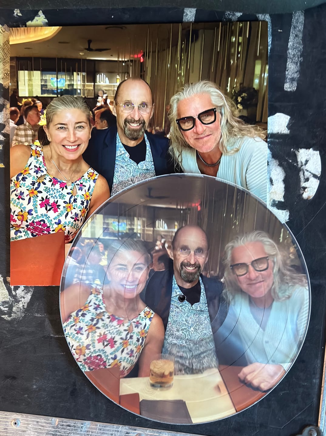 Customer photo review of Custom Vinyl Record