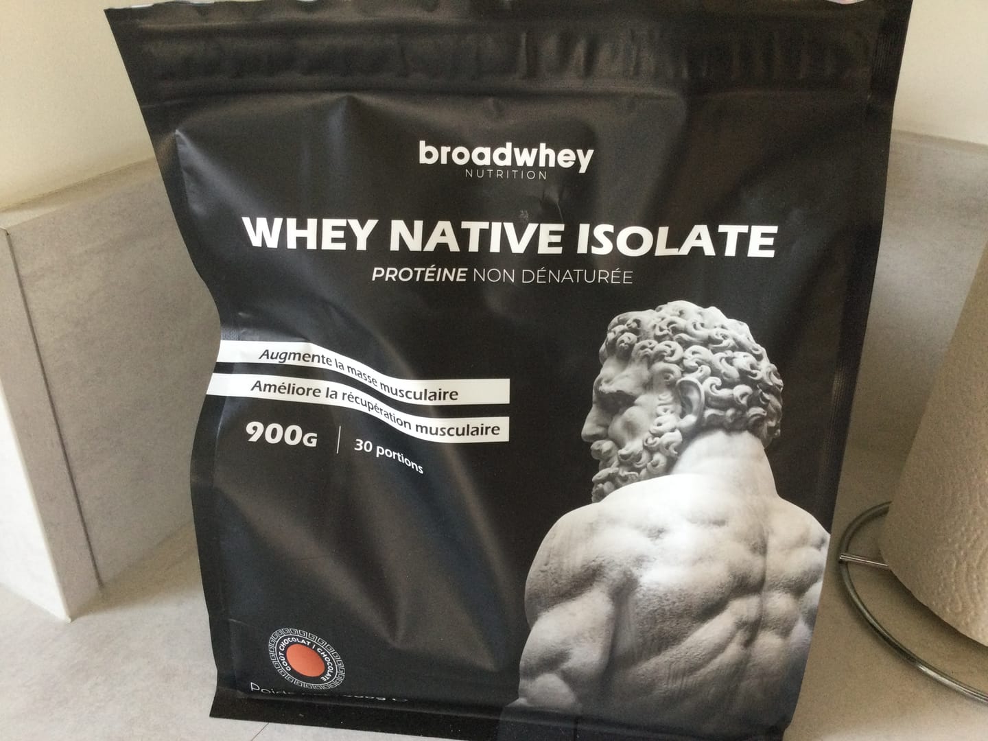 Customer photo review of Whey Isolate Native