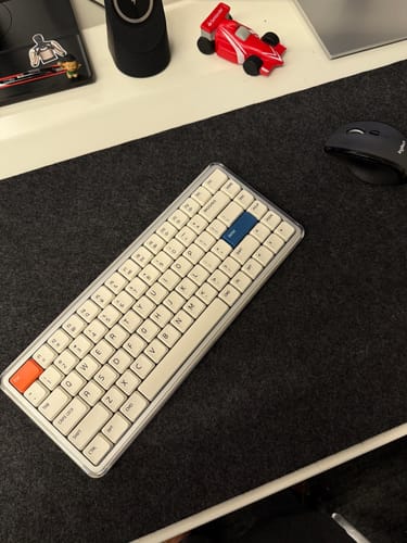 Customer photo review of MelGeek O2 Tri-mode Wireless Mechanical Keyboard