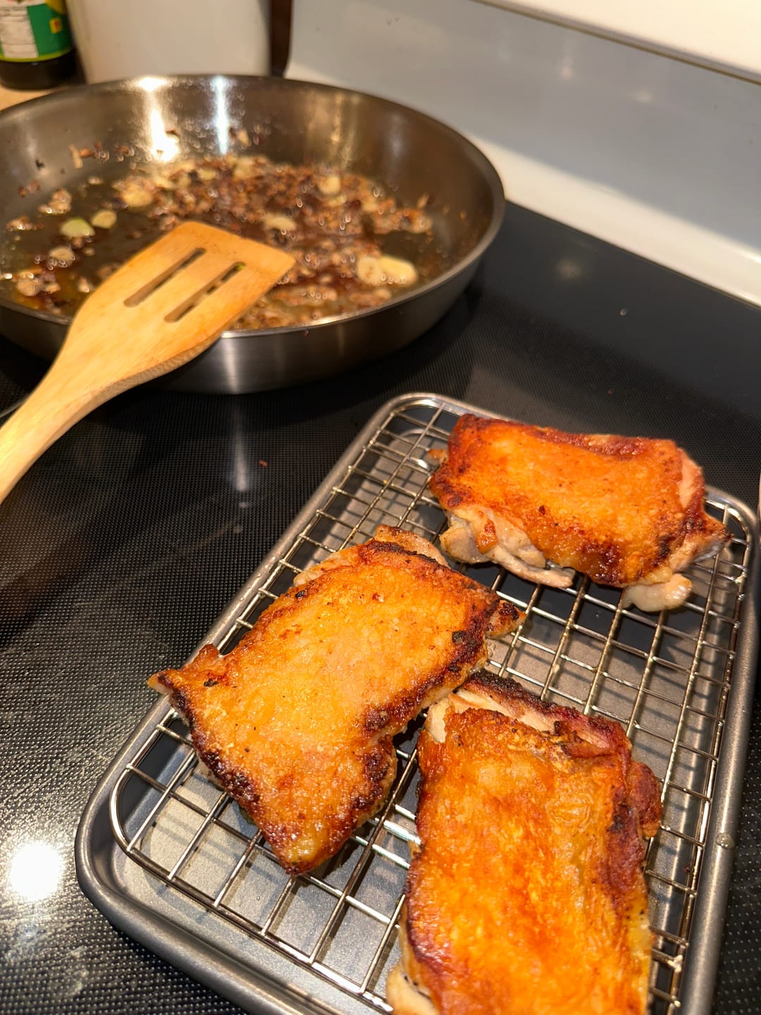 Customer photo review of Organic Free Range Chicken Fat a.k.a. Chicken Schmaltz (7.5 oz)