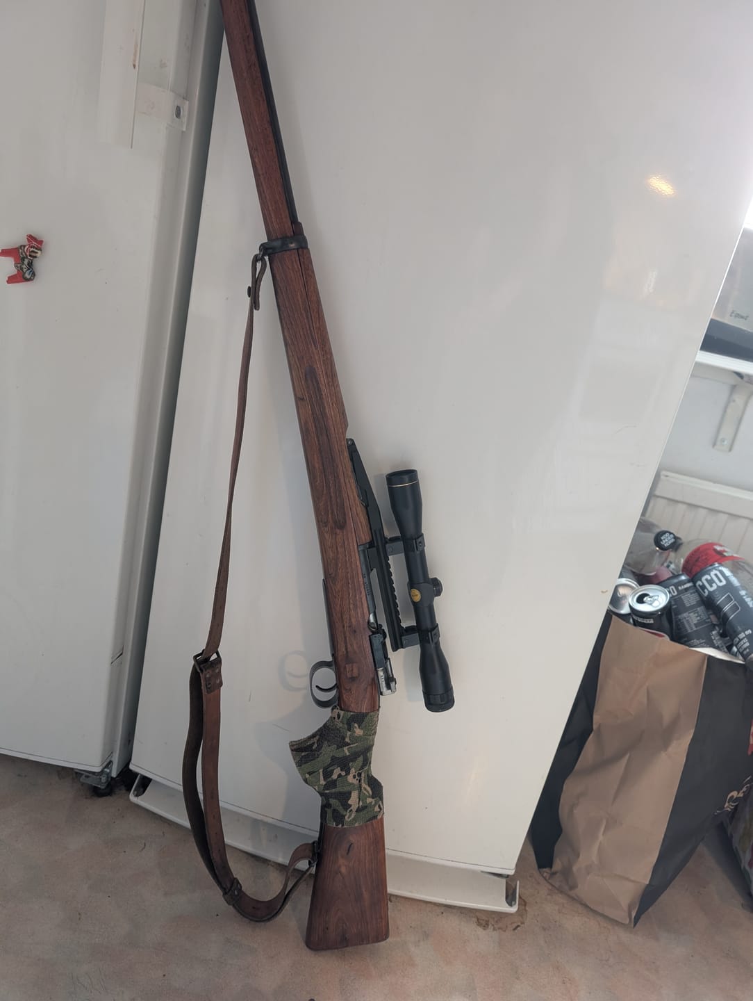 Customer photo review of Swedish Mauser M38 & M96 NDT Picatinny Scope Mount Low Profile Gen 2