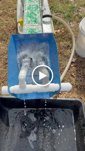 Customer video review of 6" Highbanker Hopper for Sluice Box | Gold Mining Equipment