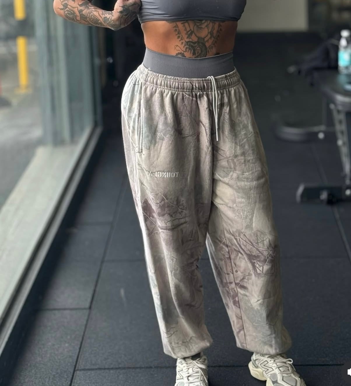 Customer photo review of 2063 - Tree Camo Collection - Baggy Joggers