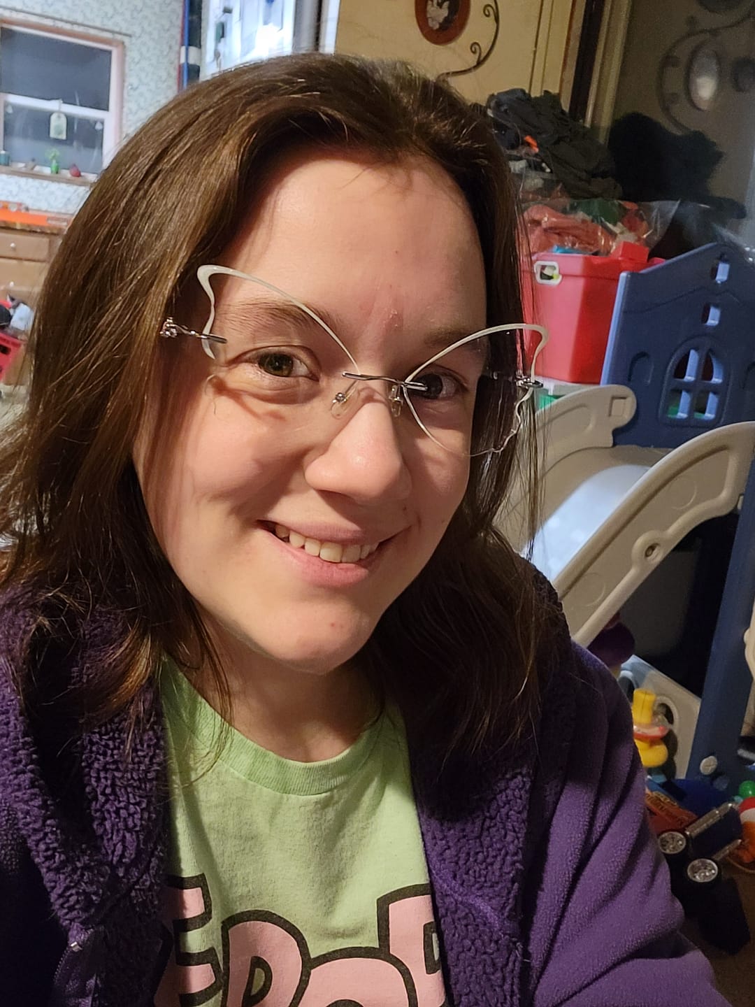 Customer photo review of Alissa Eyeglasses