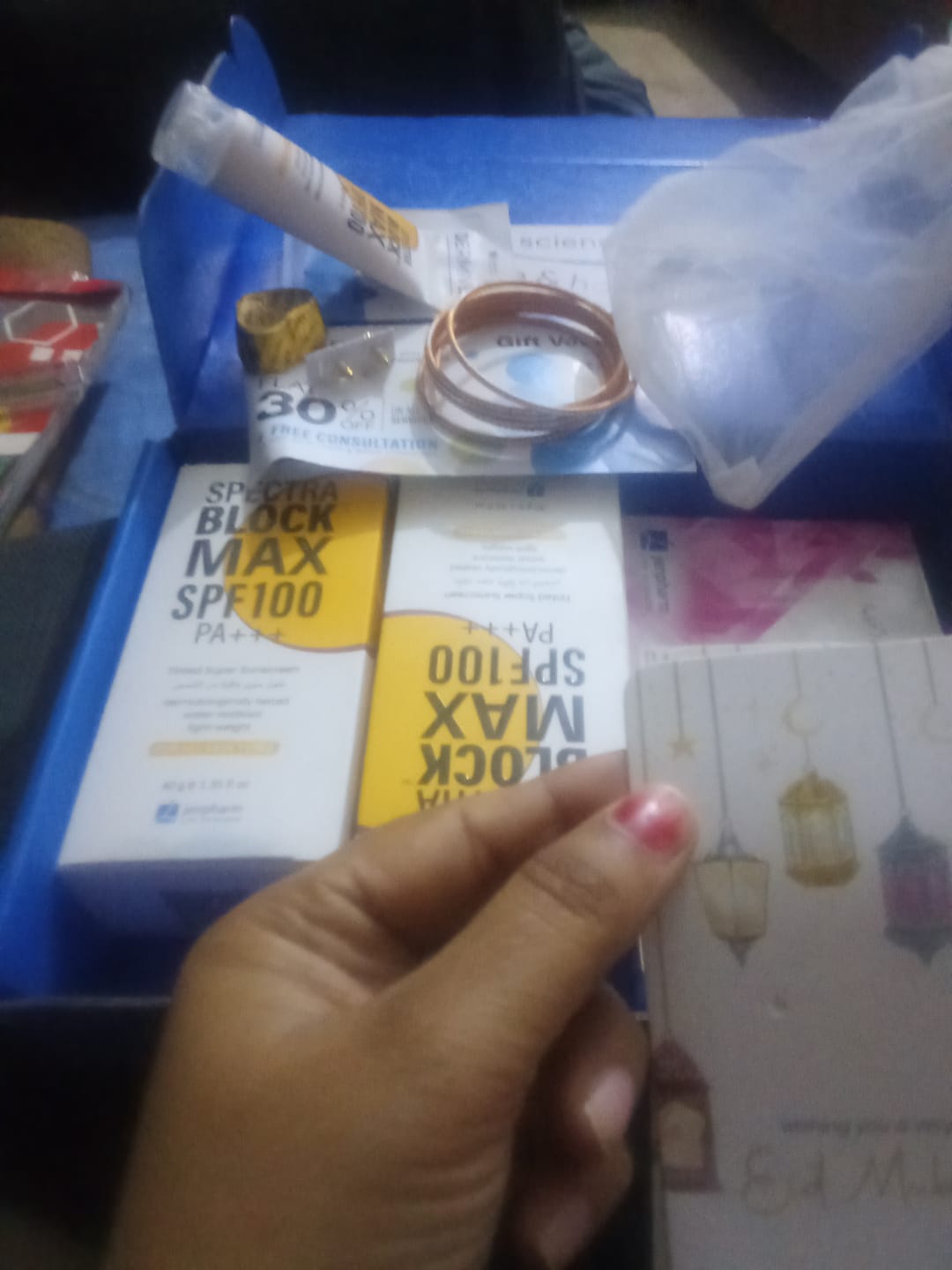 Customer photo review of Spectra Block Max 100