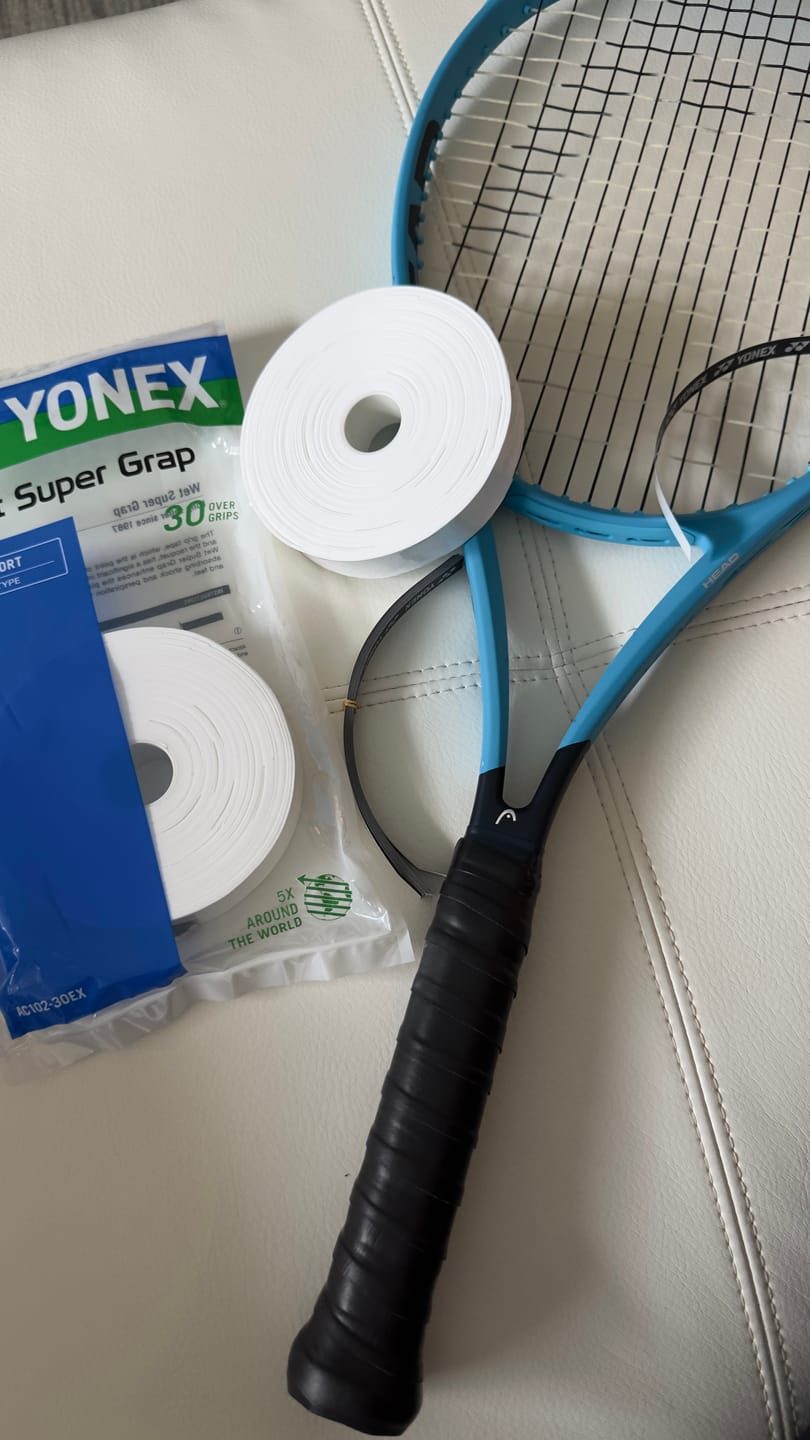 Customer photo review of Yonex Wet Super Grap - (30 Grips)