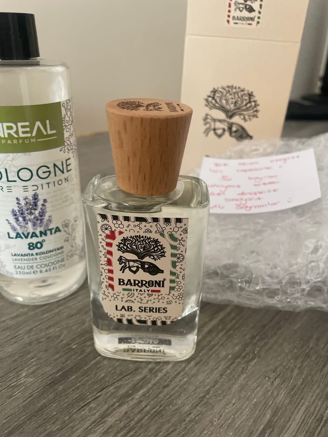 Customer photo review of VANILLA POWDER EXTRAIT DE PARFUM