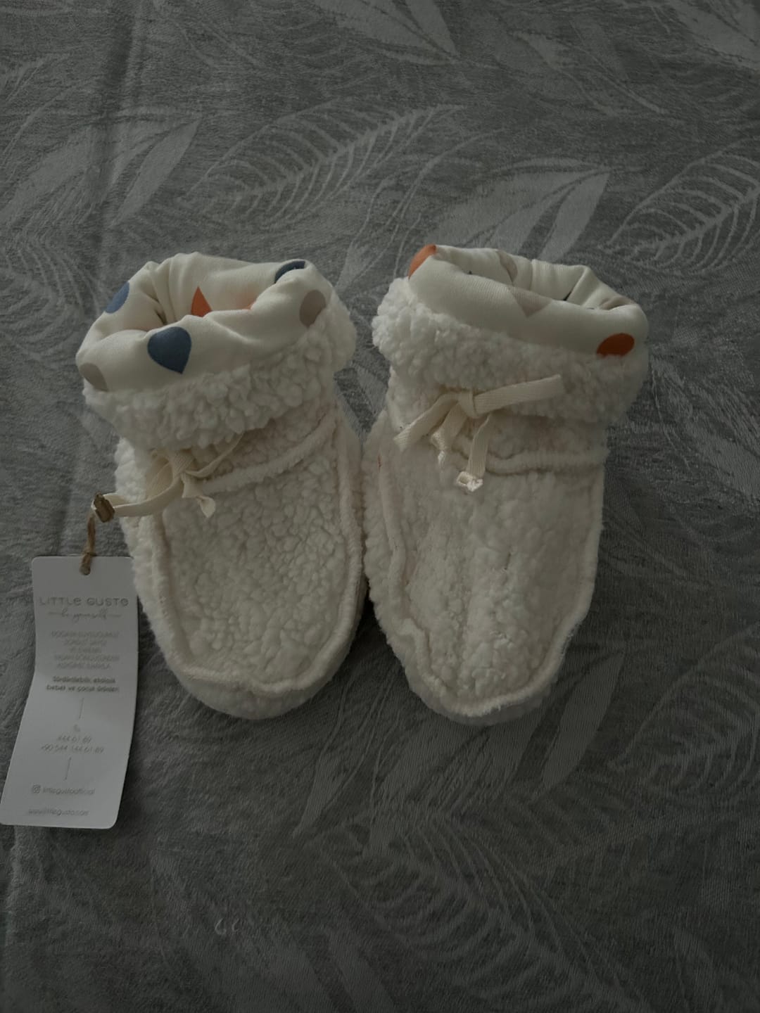 Customer photo review of Wellsoft Ekru Bebek Patiği
