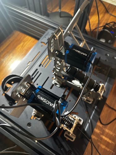 Customer photo review of Simsonn VAM Pro Linear Motor -  the Pedals Haptic Reactor for Vibration Feedback