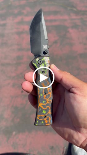 Customer video review of Chaves Redencion 229 Blade City Exclusive – ELMAX Blade & 80s Camo Carbon Handle