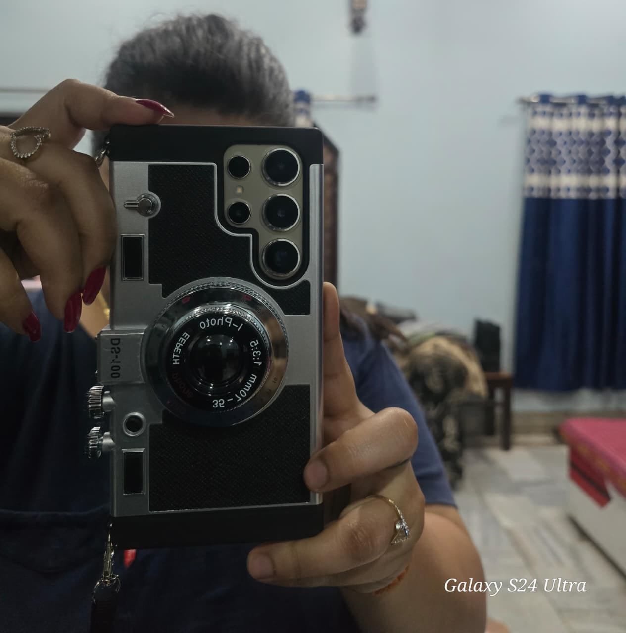 Customer photo review of Emily In Paris iPhone Samsung Pre-Order Black 3D Retro Camera Phone Case Cover