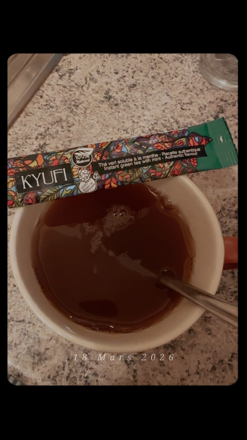 Customer photo review of Thé Vert Instantané À La Menthe - Recette Authentique