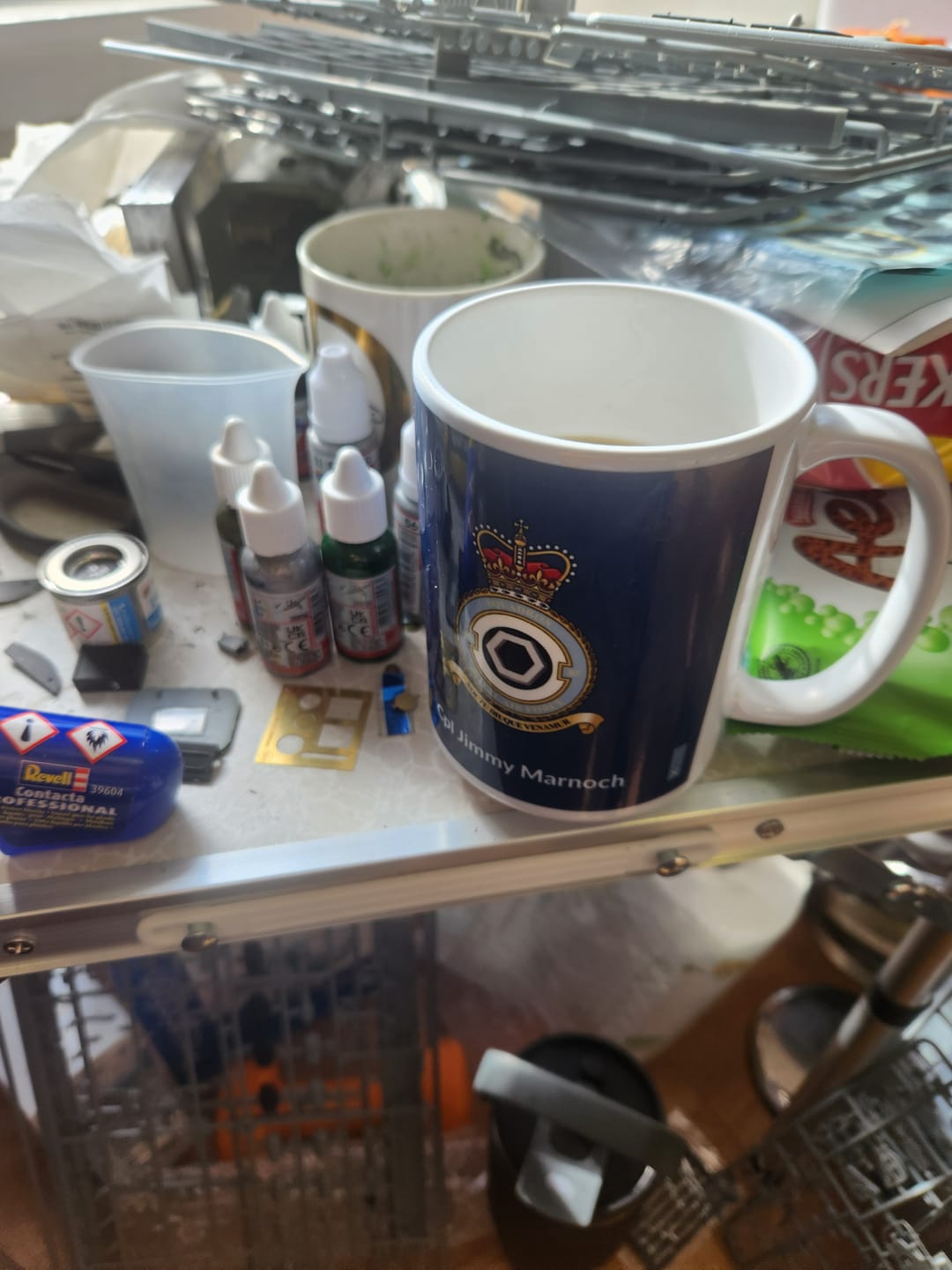 Customer photo review of Personalised RAF Ranks Mug