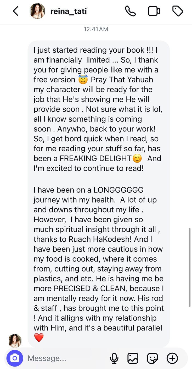 Customer photo review of Temple Restoration Ebook
