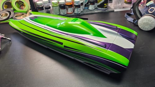 Customer photo review of Hazmat Paint Basecoat