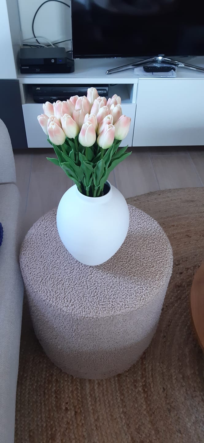 Customer photo review of Aura Vaas - Mat wit